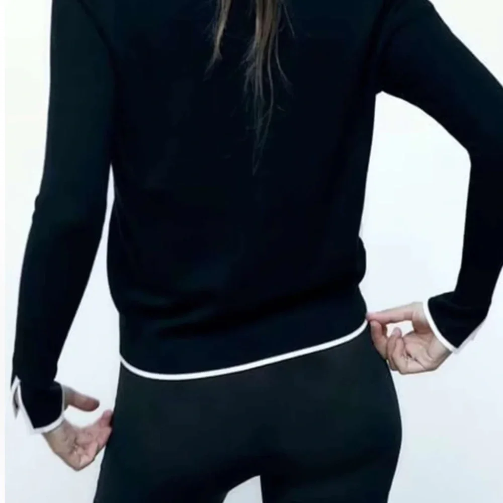 Zara Button Down Knit Sweater Medium - Picture 2 of 10